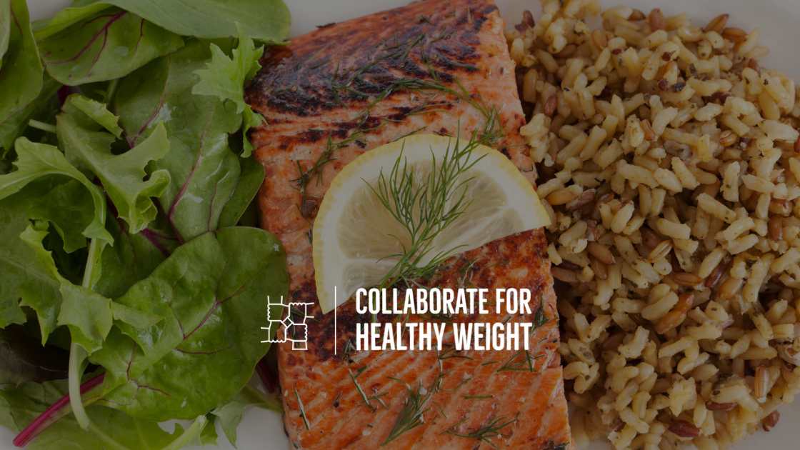 Salmon Salad with Brown Rice