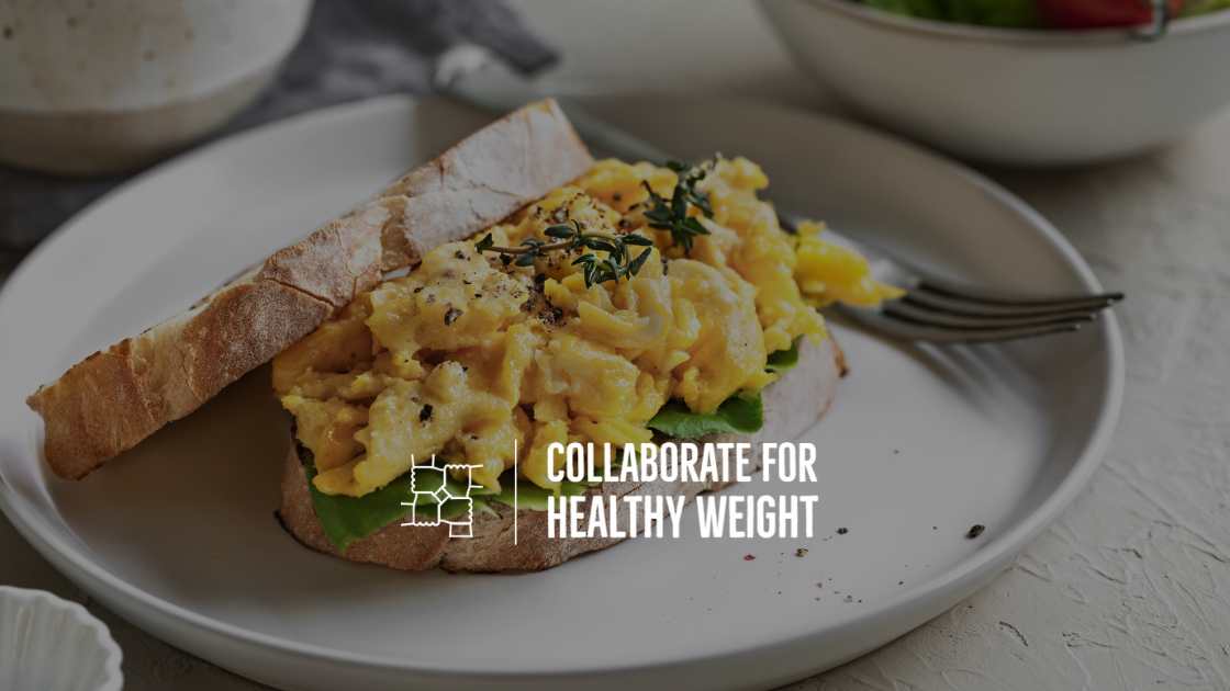 Veggie Egg Scramble with Toast