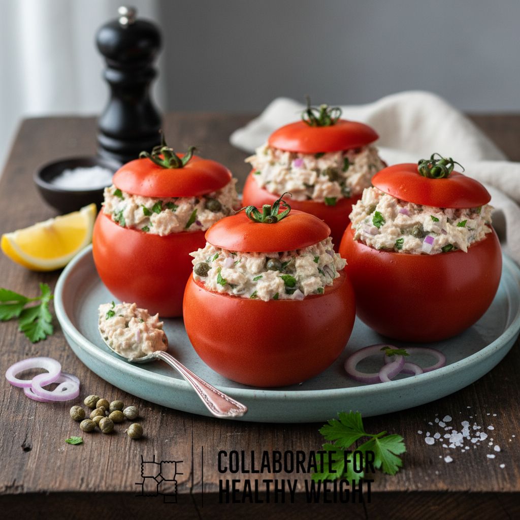Tuna-Stuffed Tomatoes