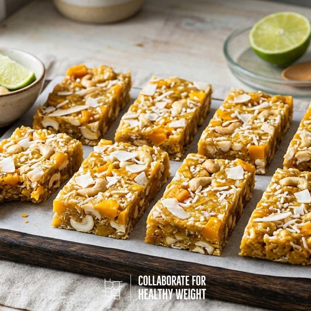 Cashew and Mango Tropical Paleo Bars