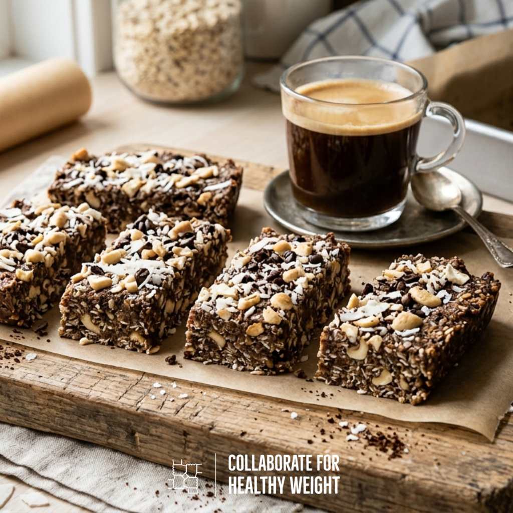Coffee Coconut Cashew Protein Bars