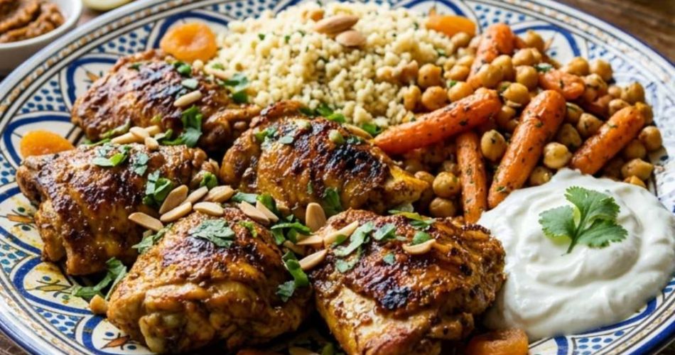 Easy and Healthy Chicken Thigh Recipes- Moroccan Spiced Chicken Thighs