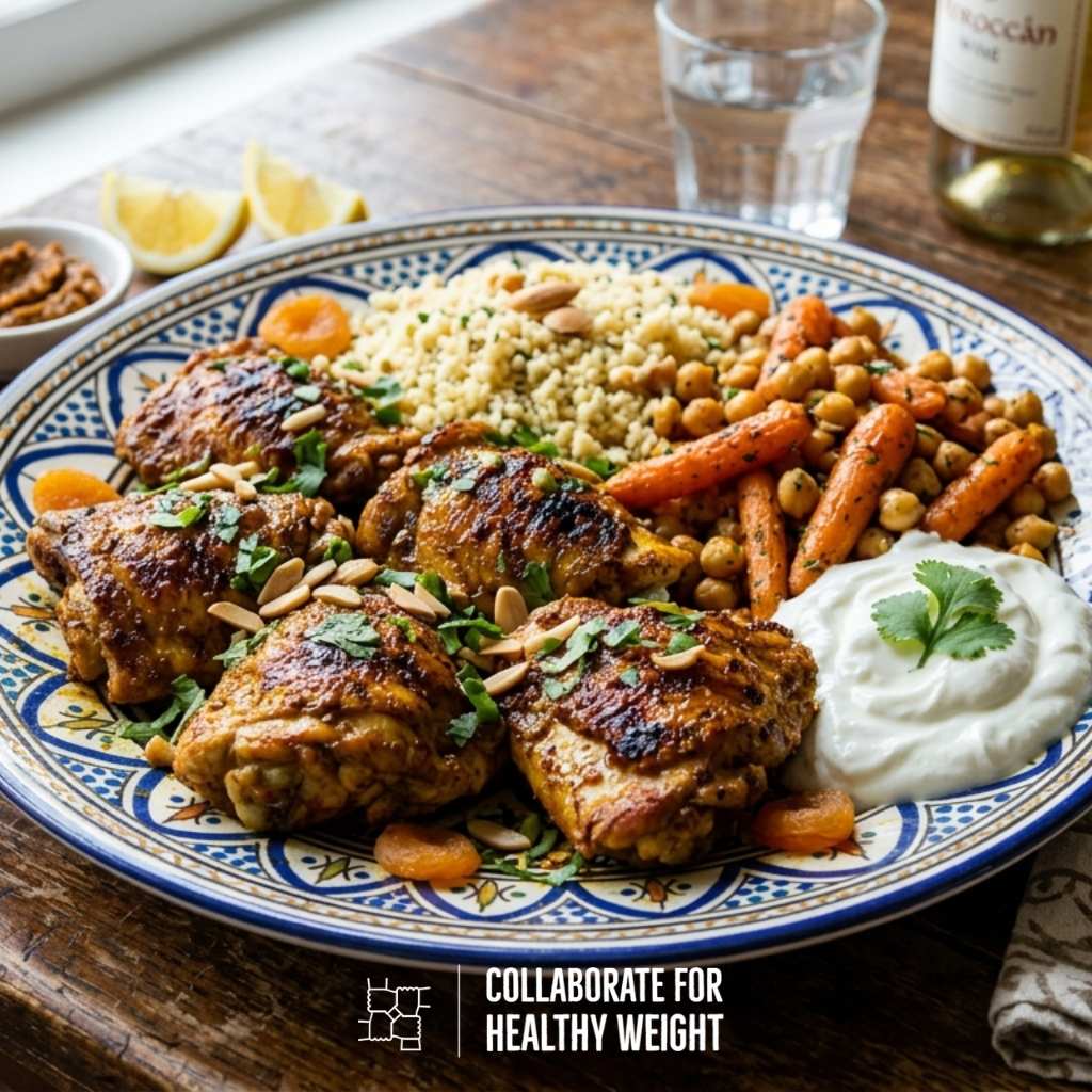 Moroccan Spiced Chicken Thighs