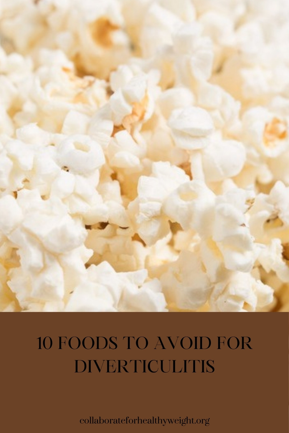10 foods to avoid for diverticulitis pin