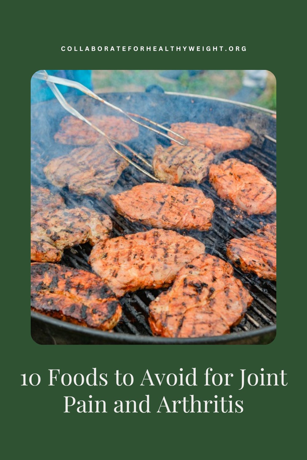 12 foods to avoid for joint pain and arthritis pin