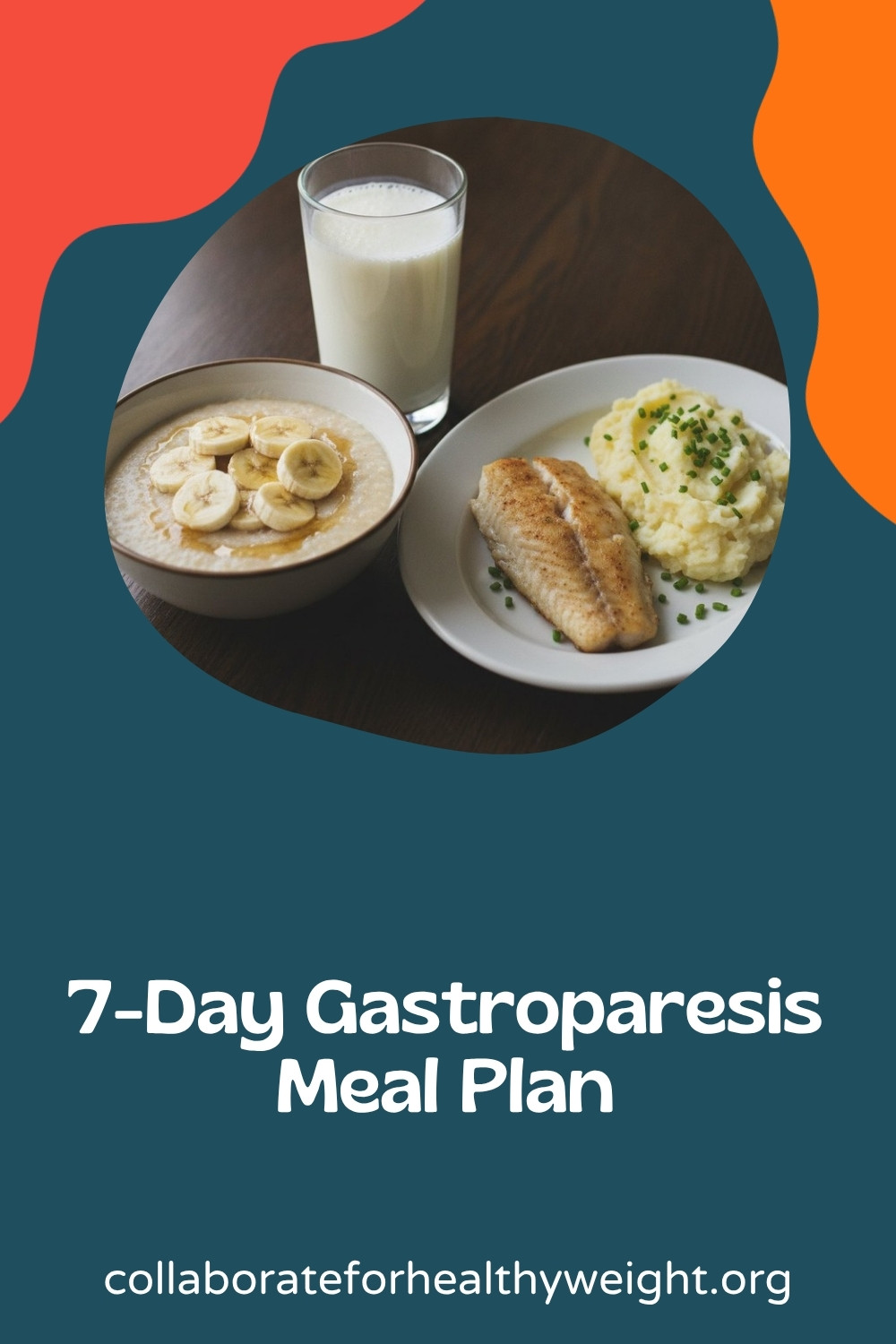 7-day gastroparesis meal plan with grocery list
