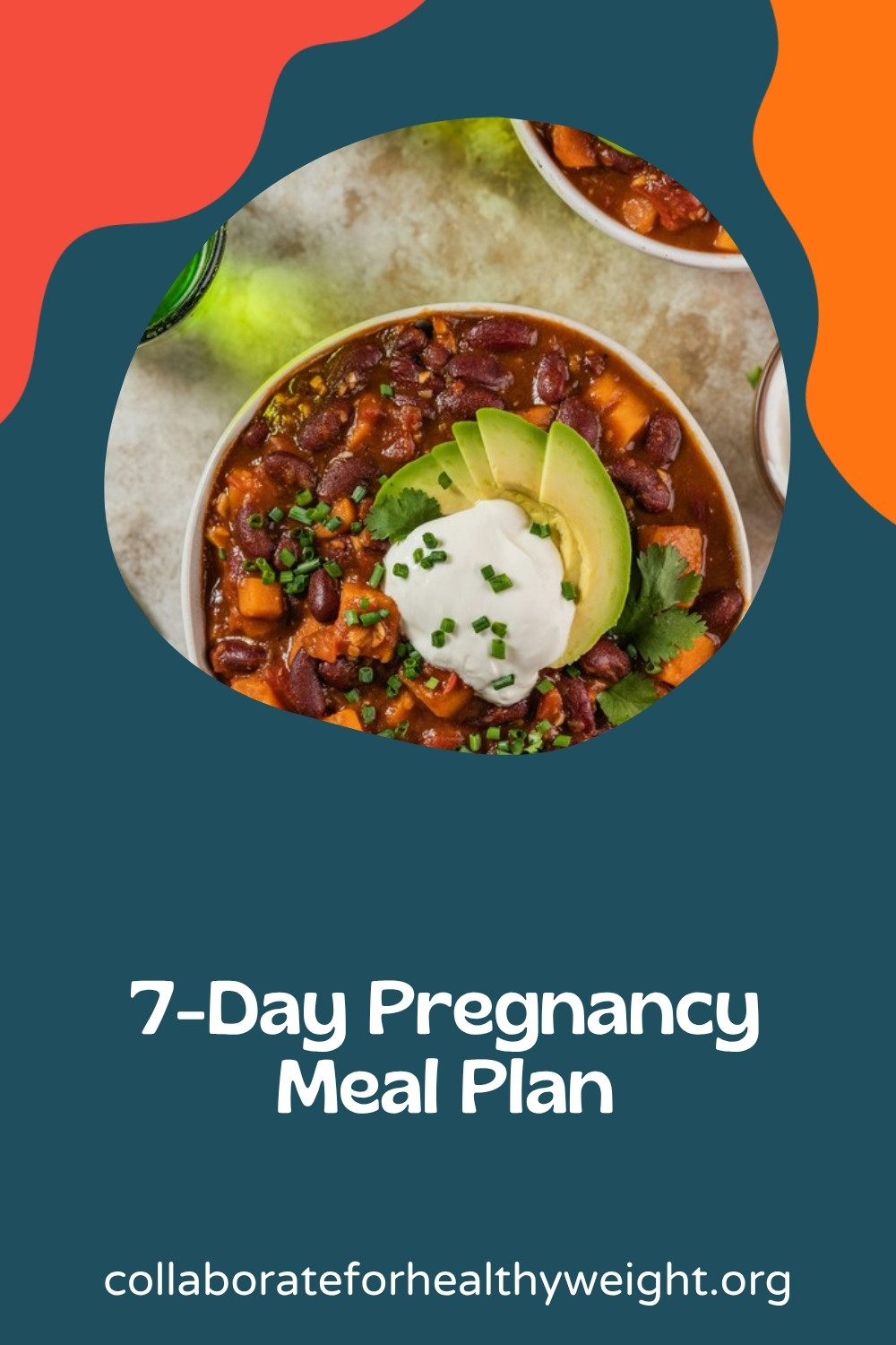 7-day pregnancy meal plan with grocery list