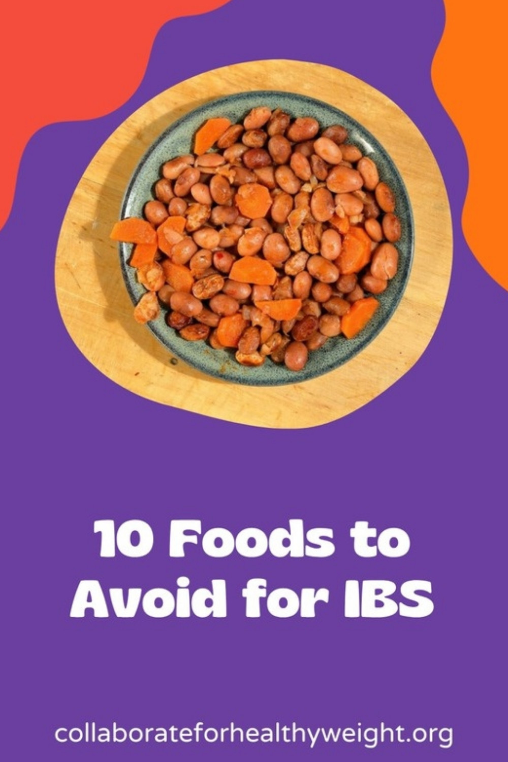 10 foods to avoid for IBS pin