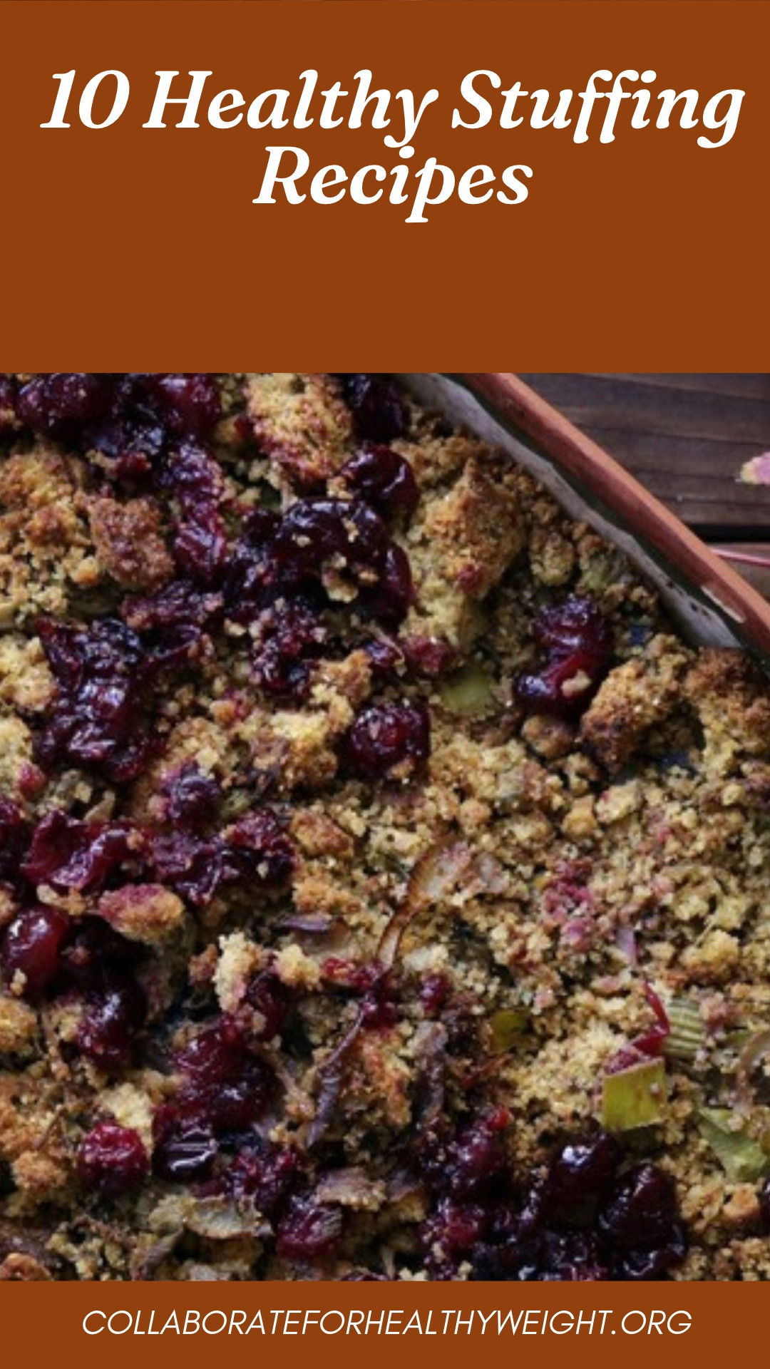 Healthy stuffing recipes pin